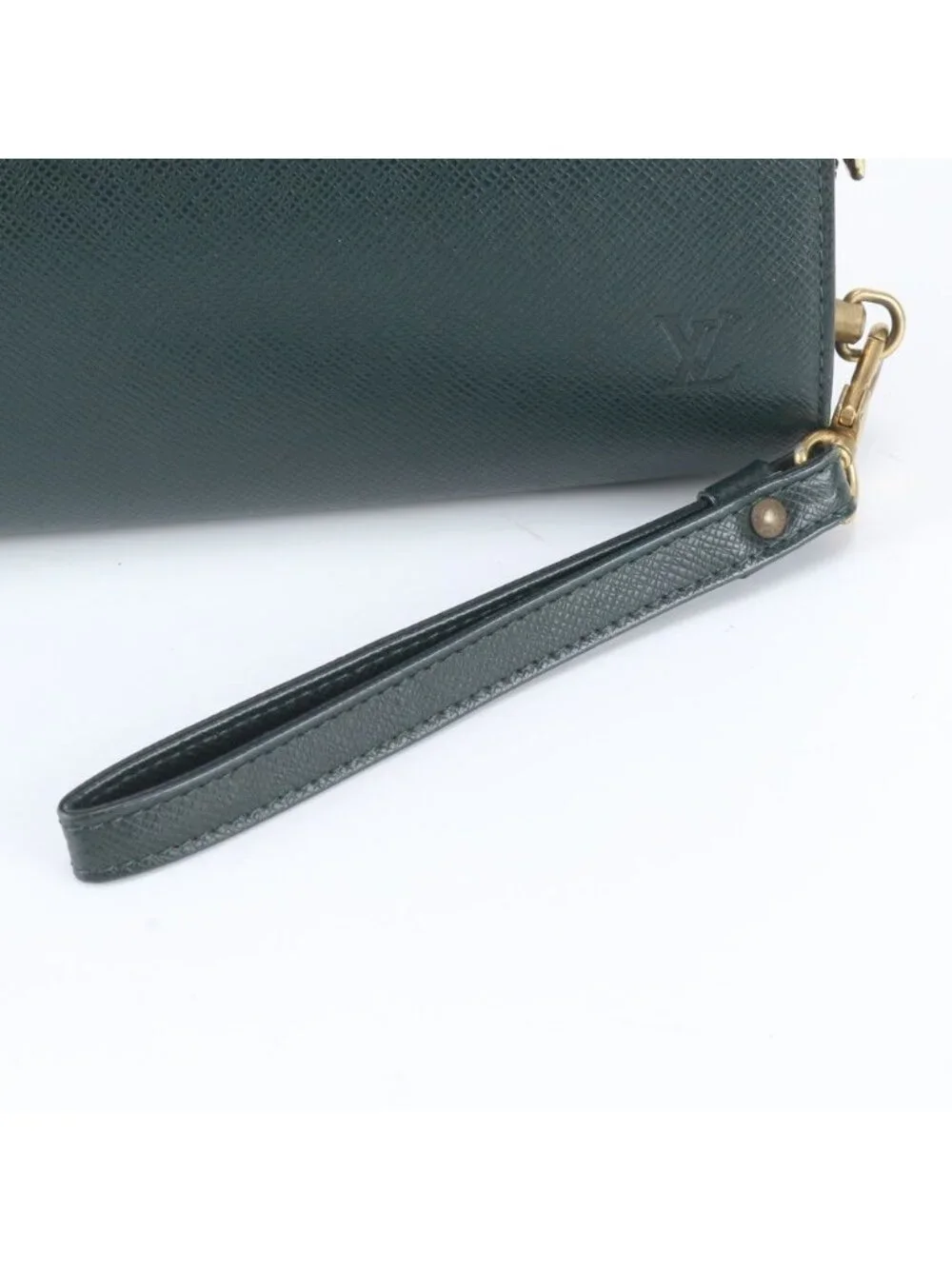 Louis Vuitton Taiga Baikal Leather Clutch Pouch Business